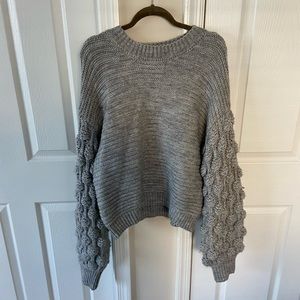 Grey Knit Sweater